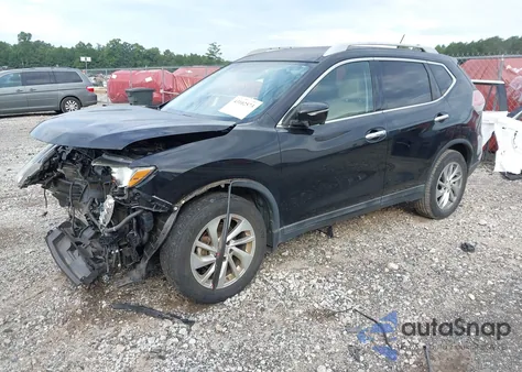 2014 Nissan Rogue Sl z USA, uszkodzony, nr VIN 5N1AT2MT3EC758864